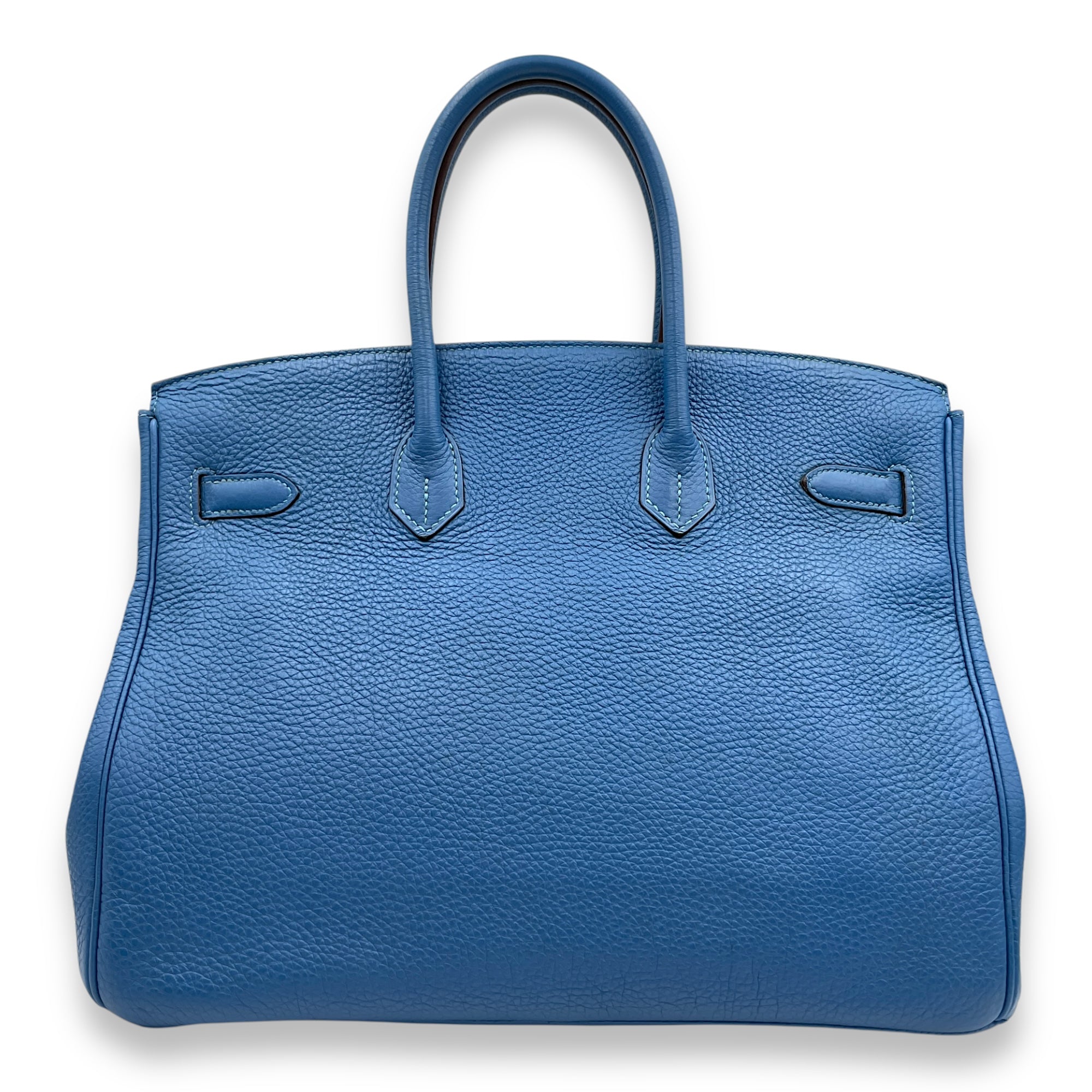 Birkin 35 Mykonos in Togo, Gold hardware