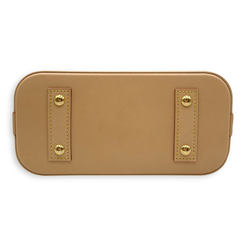 LV x TM Alma BB BB White/Red Top Handle Bag in Coated Canvas, Gold hardware