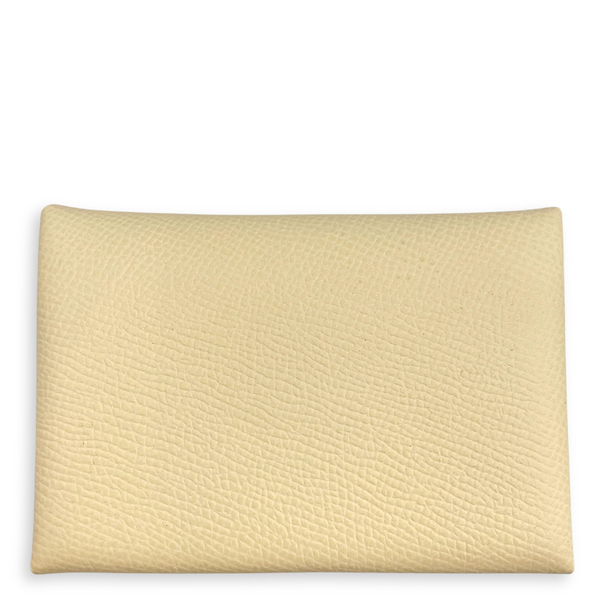 Calvi Duo Verso Nata/Jaune Poussin Card Holder in Epsom