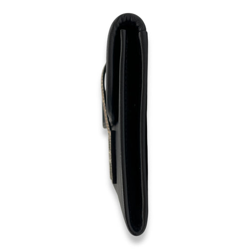 Jige Duo Touch Black/Ombre Clutch in Swift/Lizard