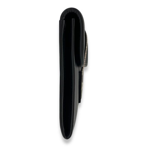 Jige Duo Touch Black/Ombre Clutch in Swift/Lizard