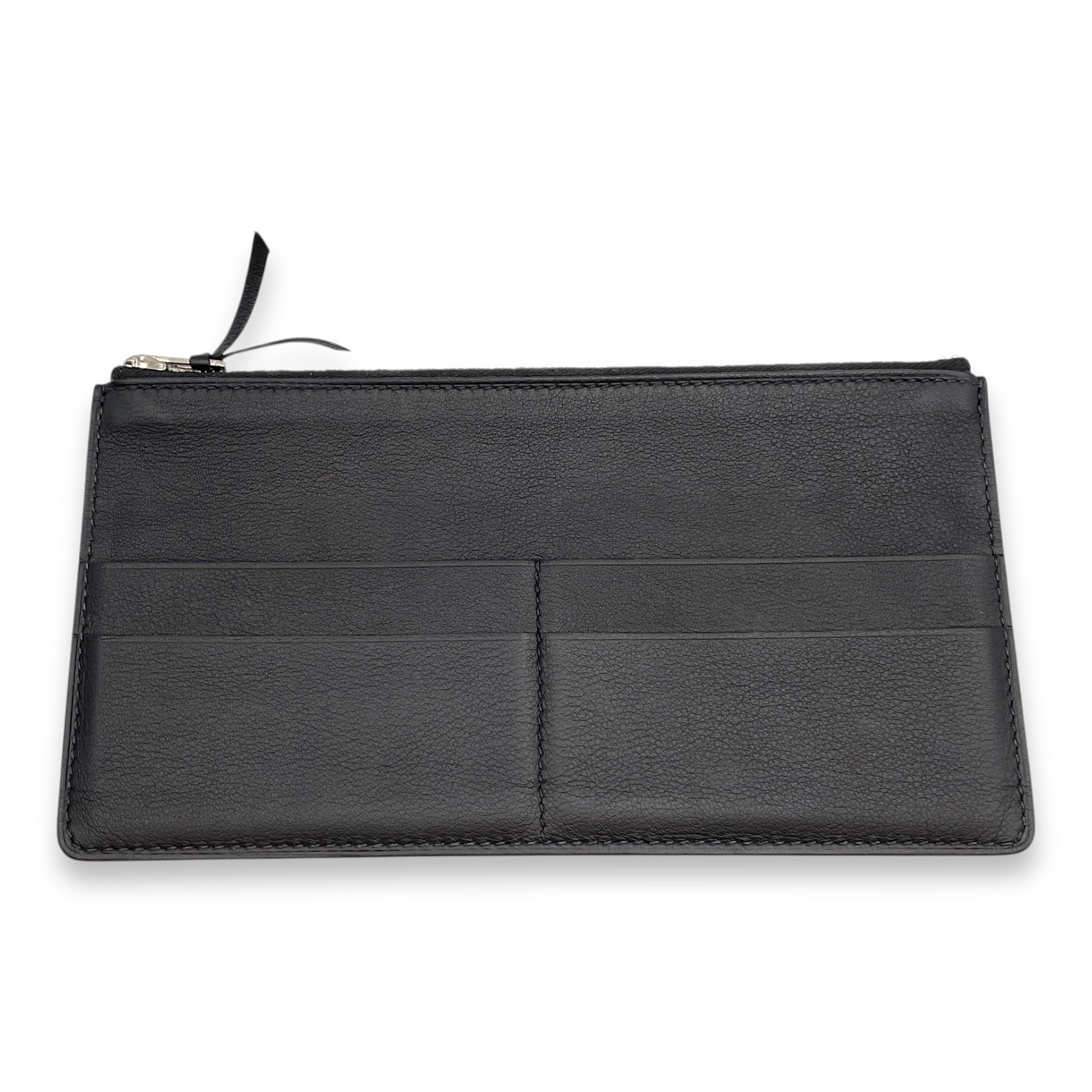 Jige Duo Touch Black/Ombre Clutch in Swift/Lizard