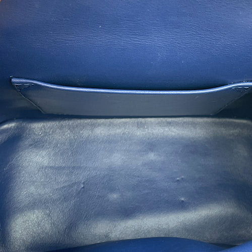 Be Dior Mini Pink/Blue Flap Bag in Calfskin, Gold hardware