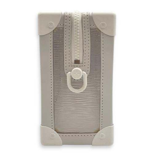 LV Soft Trunk Epi Plage White Crossbody Bag in Epi Leather, Coated steel hardware
