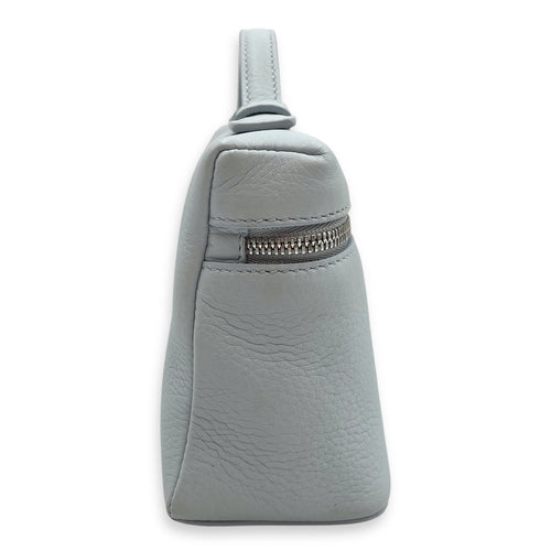 Extra Pocket  19 Baby Blue  Crossbody Bag in Calfskin Silver hardware CL2507-14322 3