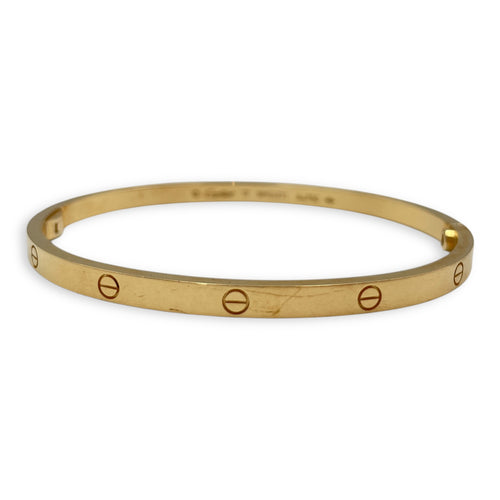 Love, Small Model 17 Bracelet in Gold Hardware