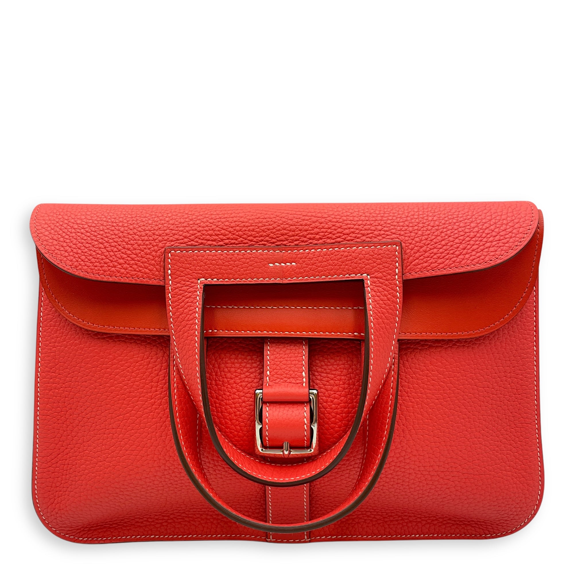 Halzan 31 Rose Jaipur/Capucine in Clemence, Palladium hardware
