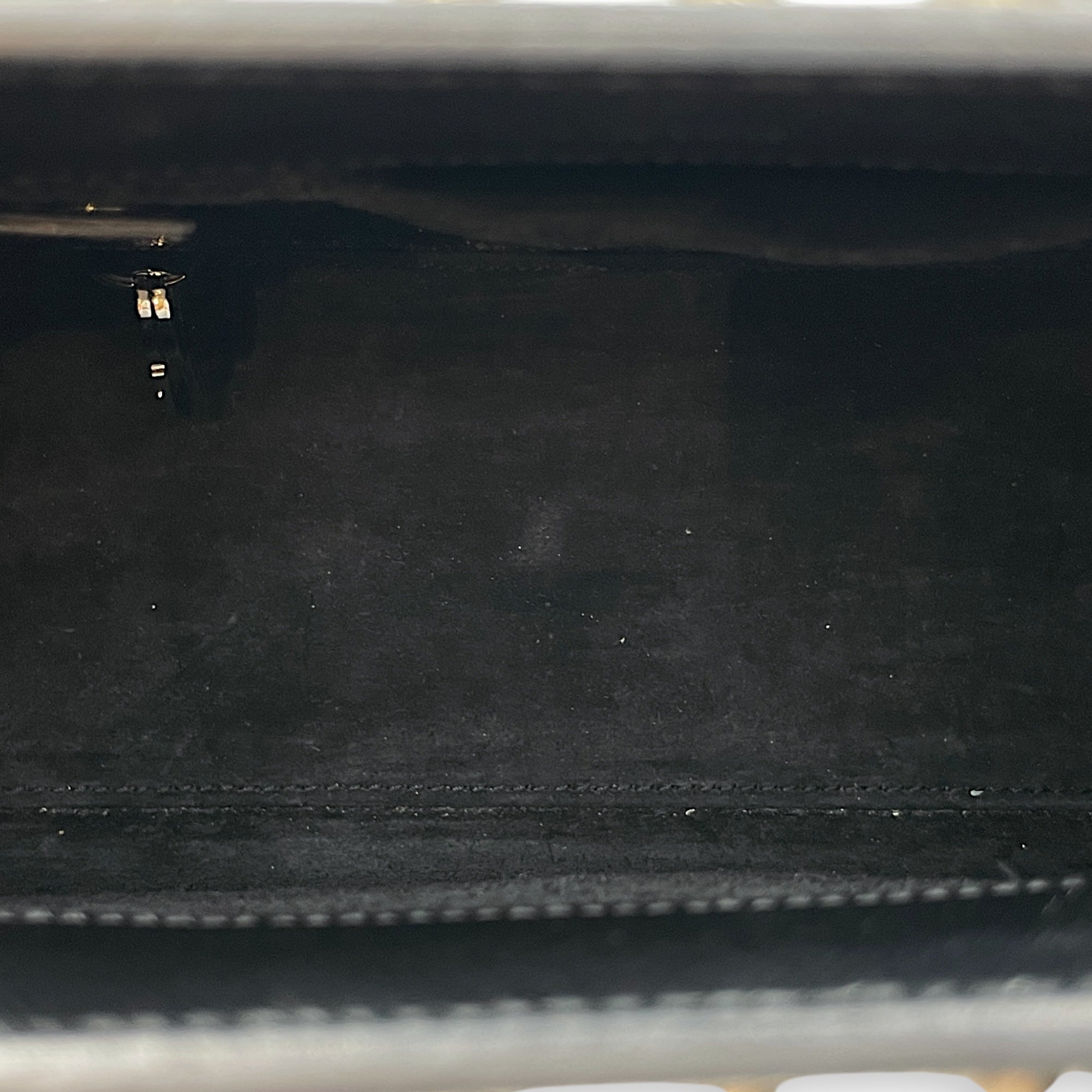 Studded Sac De Jour Nano Black Crossbody Bag in Calfskin, Silver hardware
