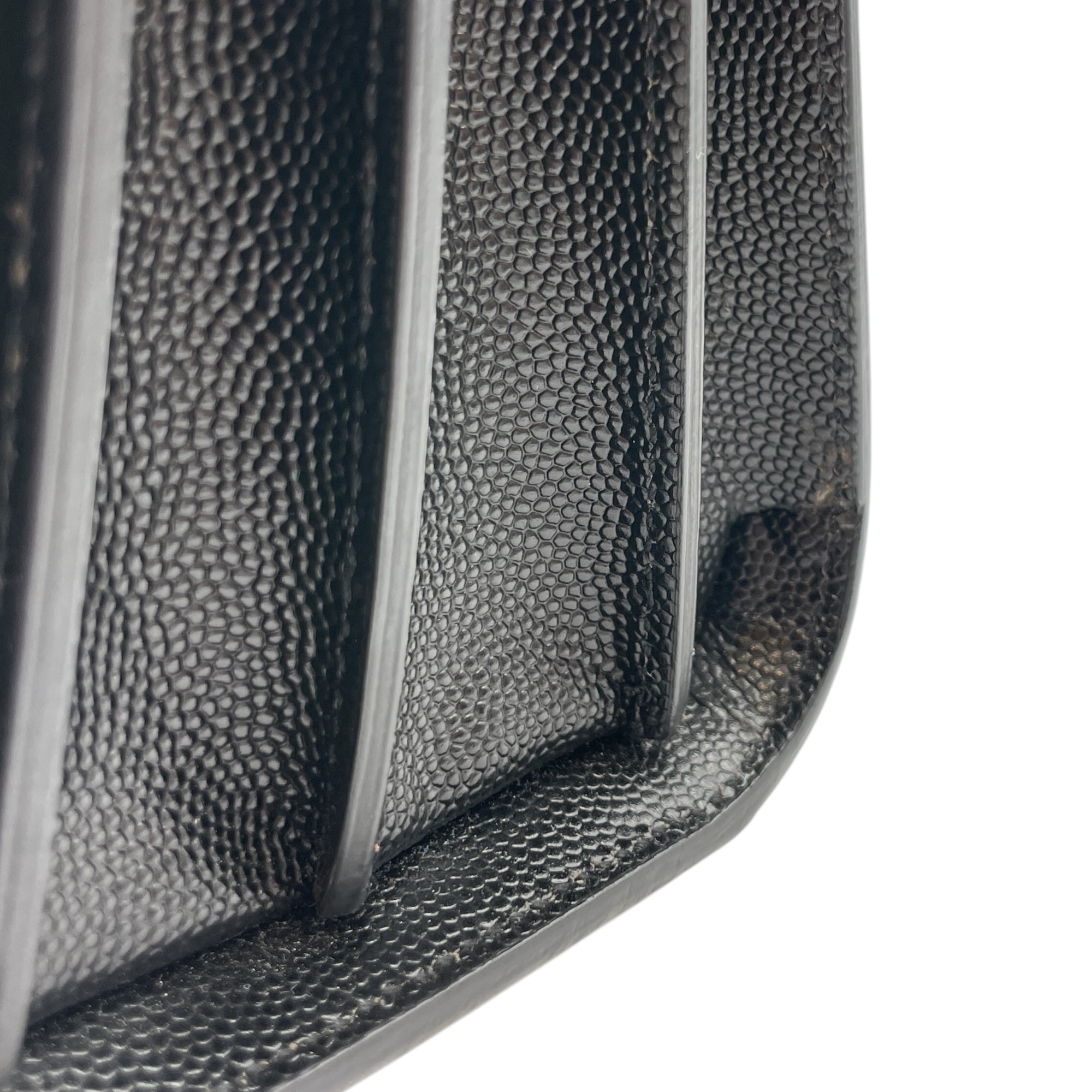 Studded Sac De Jour Nano Black Crossbody Bag in Calfskin, Silver hardware