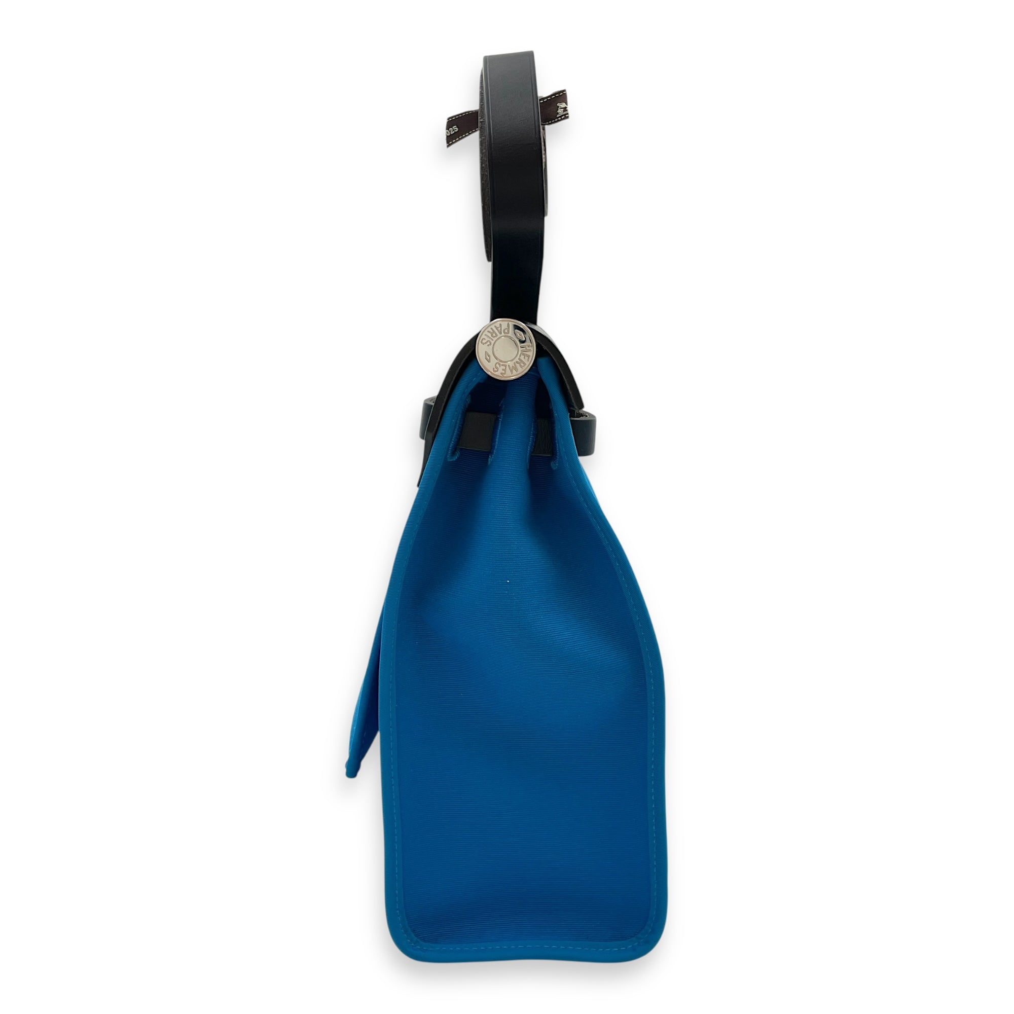 Herbag 31 Blue Zanzibar in Vache Hunter/Toile, Palladium hardware