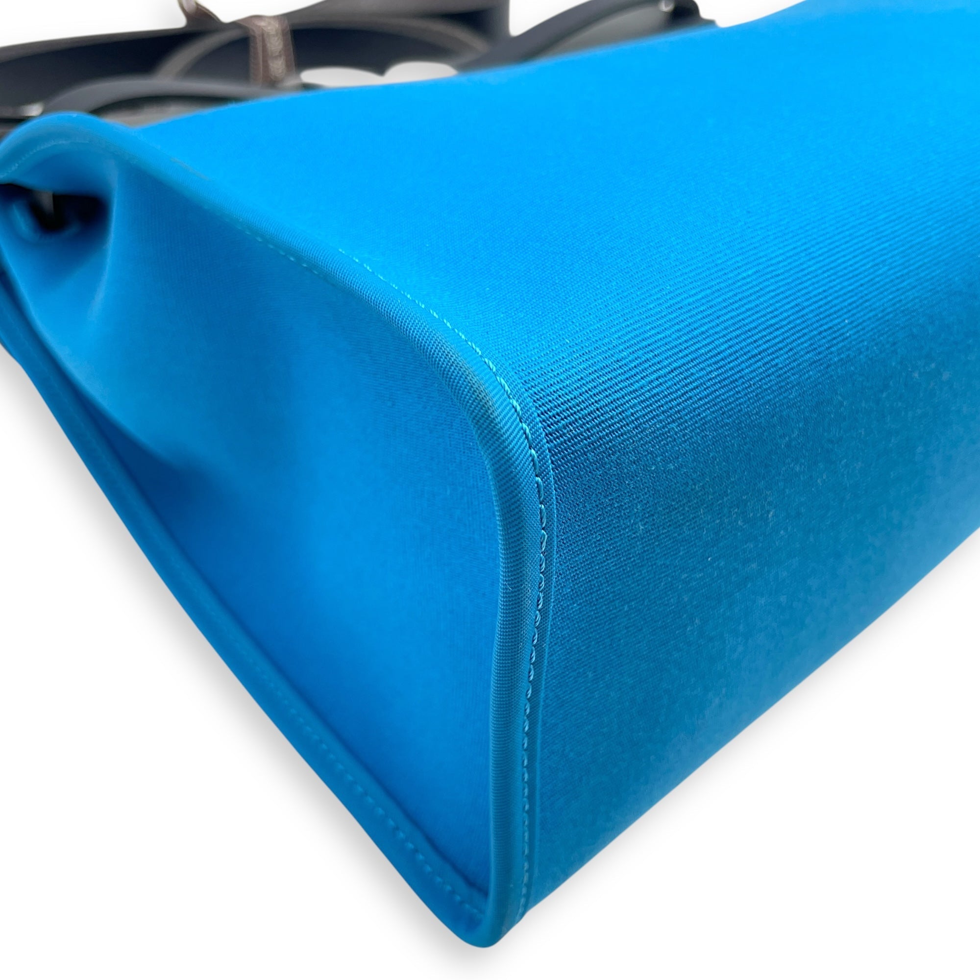 Herbag 31 Blue Zanzibar  in Vache Hunter/Toile Palladium hardware CL2507-14350 6