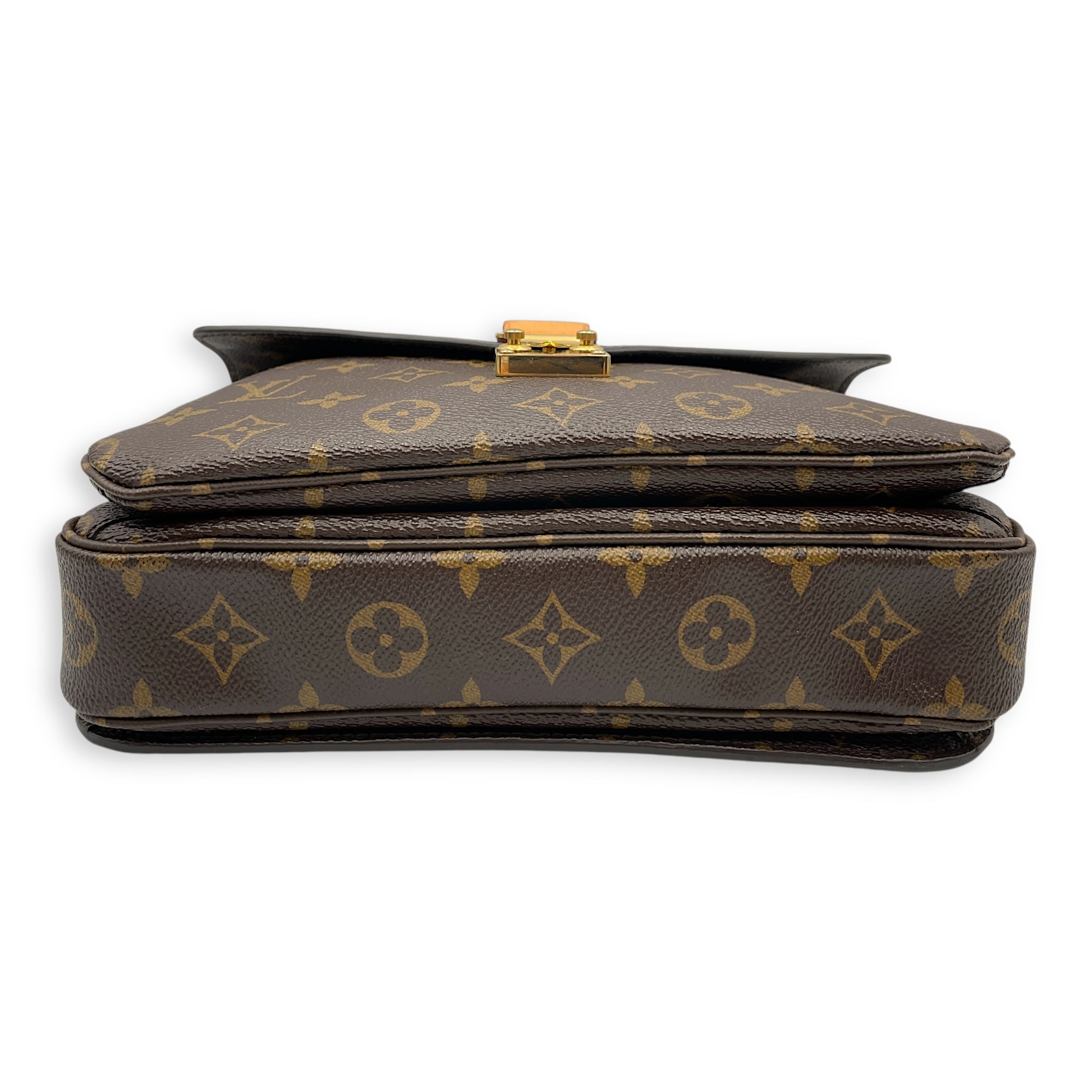 Monogram Metis Brown Monogram Pochette in Canvas, Gold hardware
