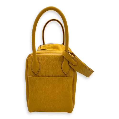 Lindy 26 Jaune Ambre in Clemence, Gold hardware