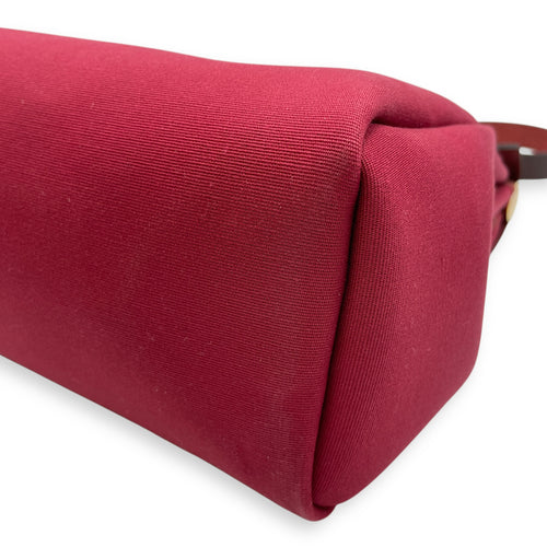 Herbag 31 Rubis/Rouge Sellier in Vache Hunter/Toile, Gold hardware