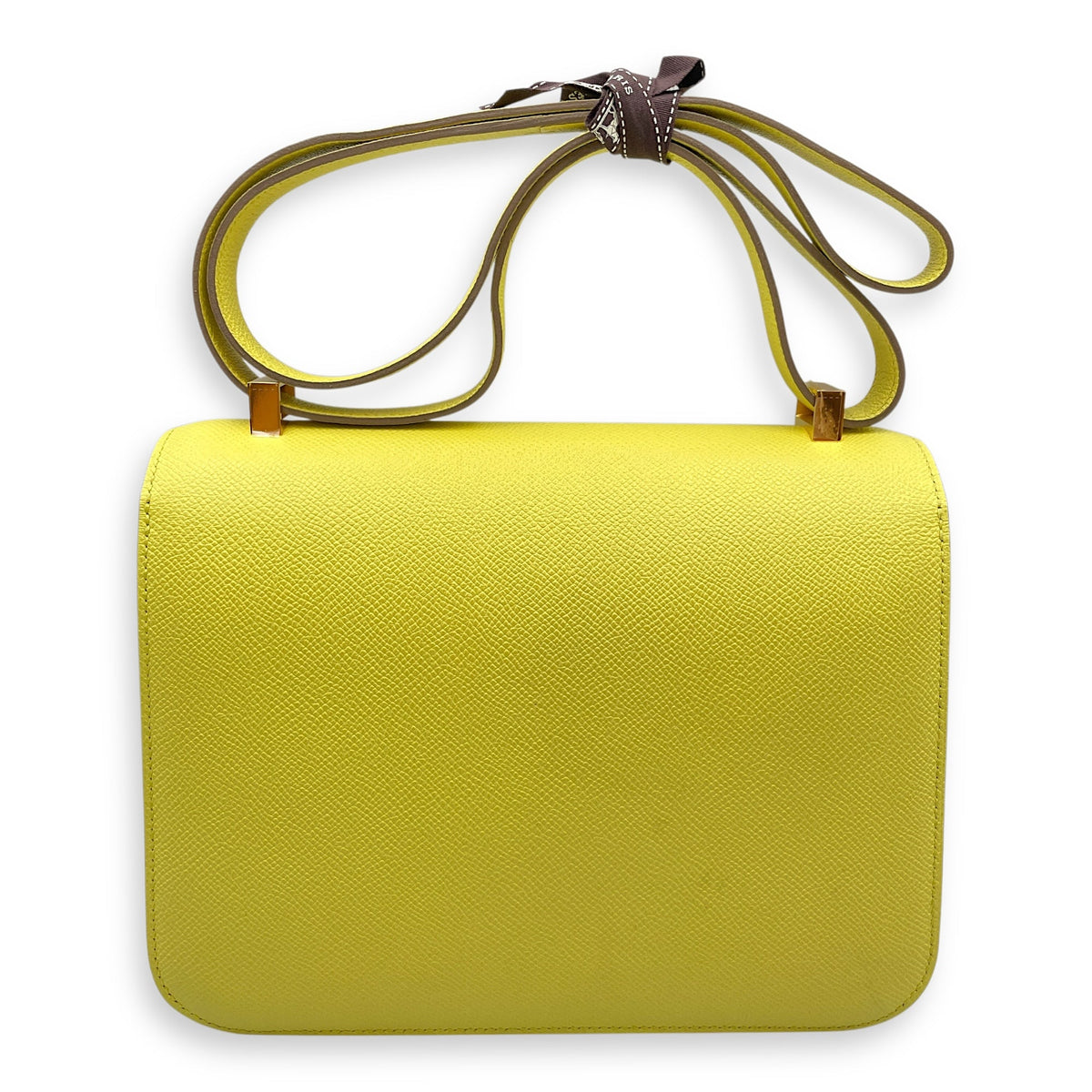 Constance 24 Soufre in Epsom Gold hardware