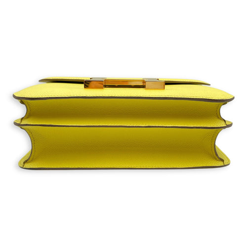 Constance 24 Soufre in Epsom Gold hardware
