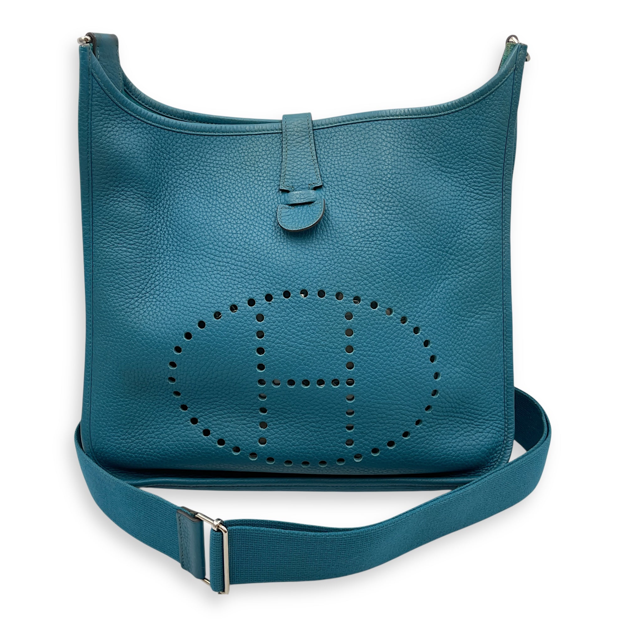 Evelyne III GM Blue Izmir in Clemence, Palladium hardware