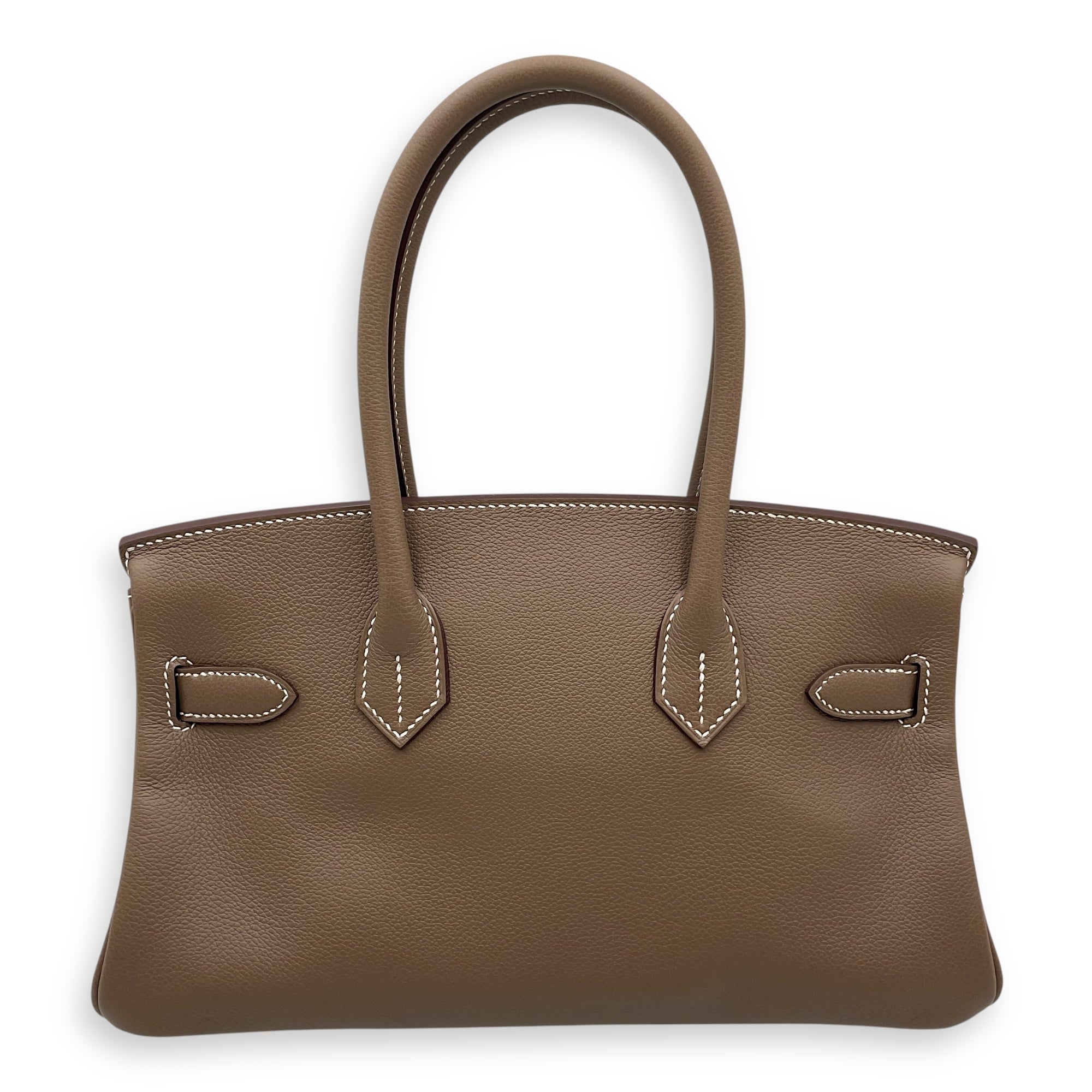 Shoulder Birkin Light 29 Etoupe in Evercolor, Gold hardware