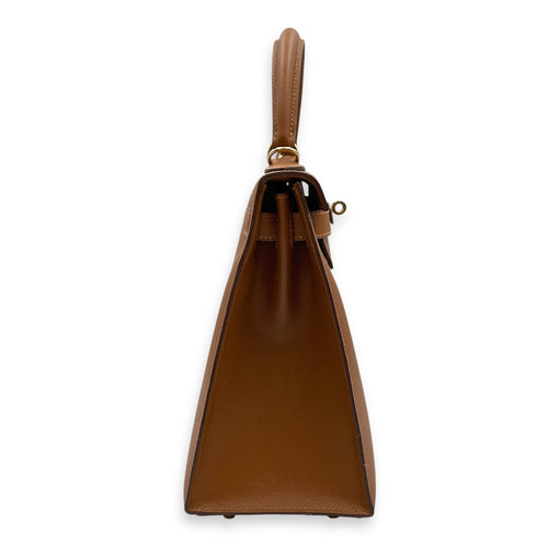 Sellier Kelly 28 Cigare  in Veau Grain d'H Permabrass hardware CL2507-14563 3