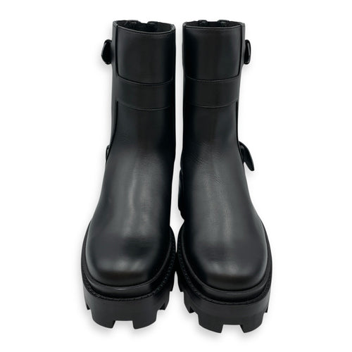 Jaimy Ankle Boot. Sz: 38.5 Black Boots in Calfskin Palladium hardware