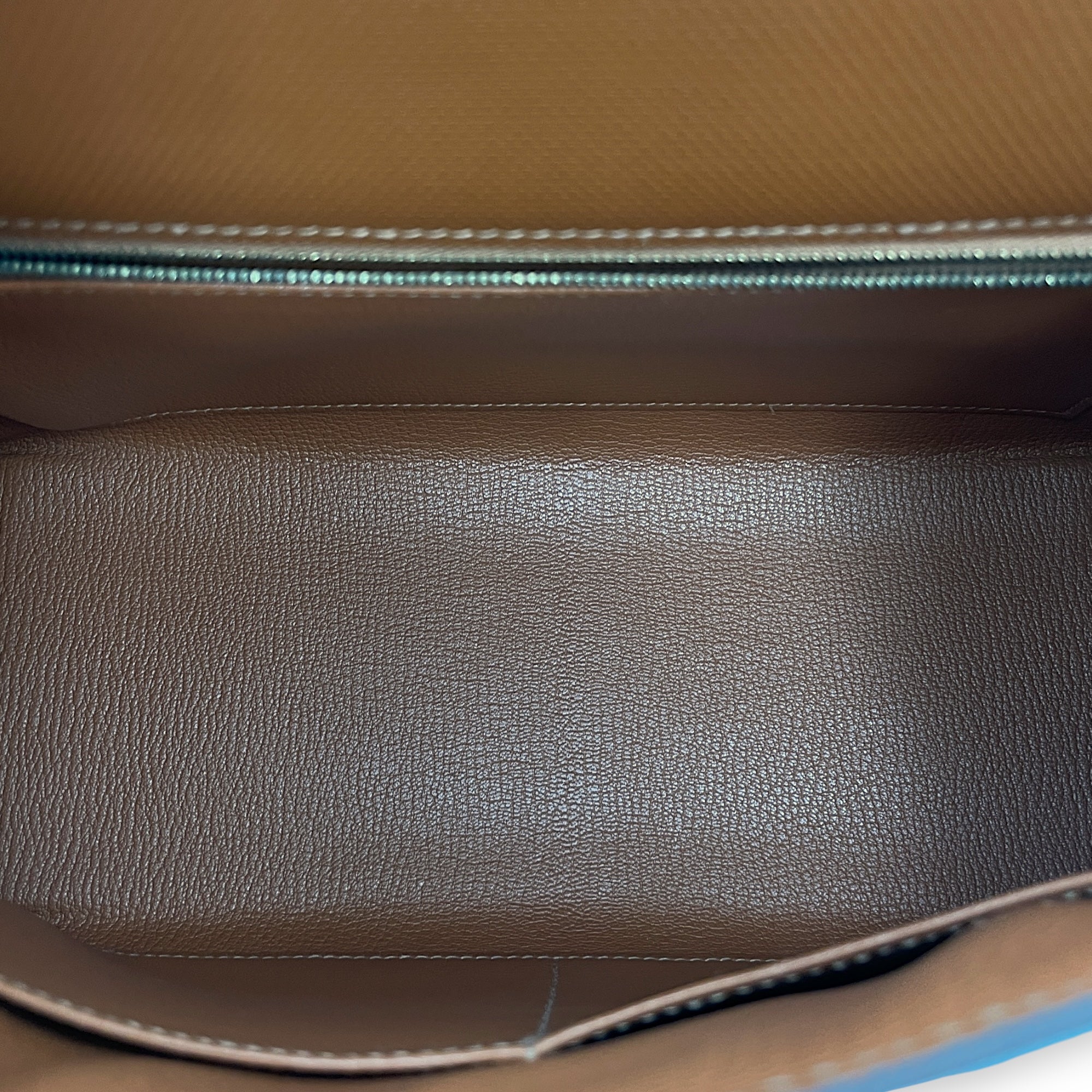 Sellier Kelly 28 Cigare in Veau Grain d'H, Permabrass hardware