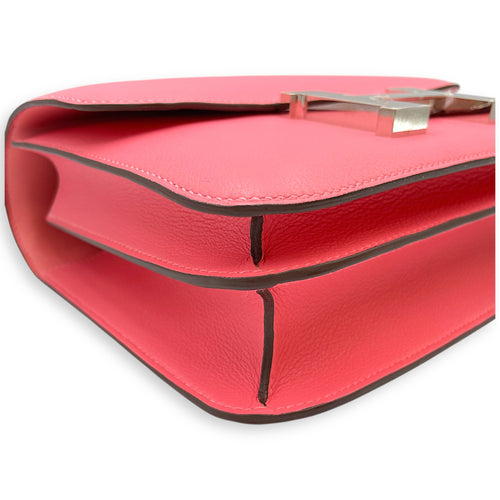 Constance 24 Rose Azalee in Evercolor, Palladium hardware