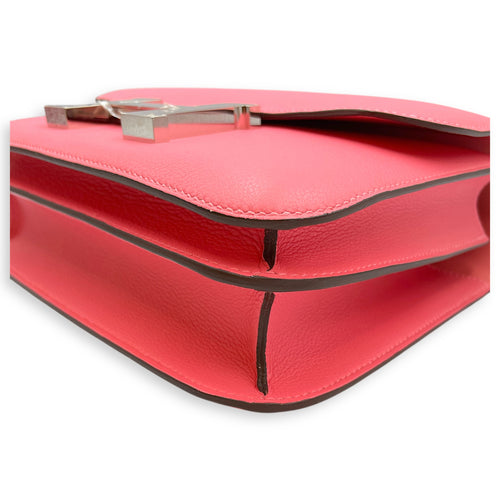 Constance 24 Rose Azalee in Evercolor, Palladium hardware