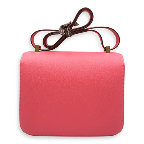 Constance 24 Rose Azalee in Evercolor, Palladium hardware