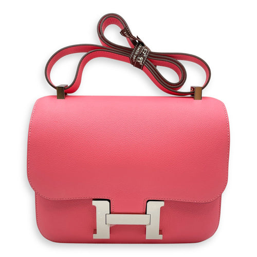 Constance 24 Rose Azalee in Evercolor Palladium hardware