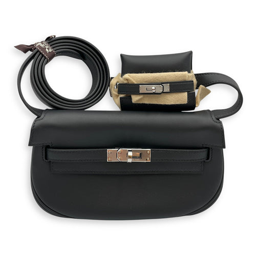 Kelly Moove Black in Swift Palladium hardware