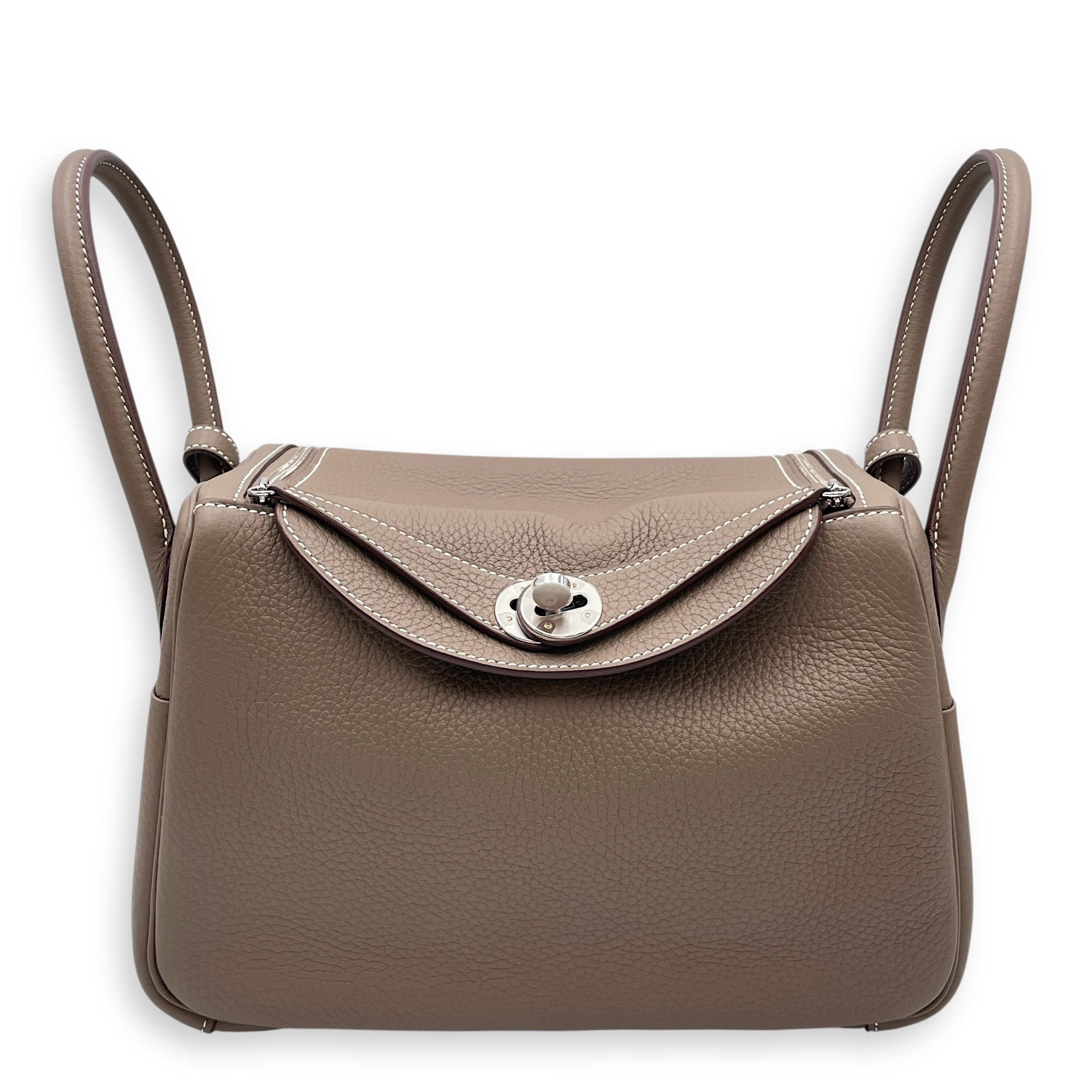 Lindy 26 Etoupe in Clemence, Palladium hardware