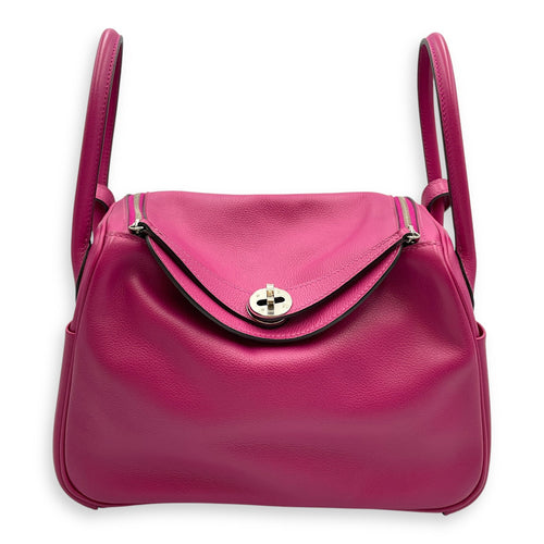 Lindy 26 Rose Poupre in Evercolor Palladium hardware