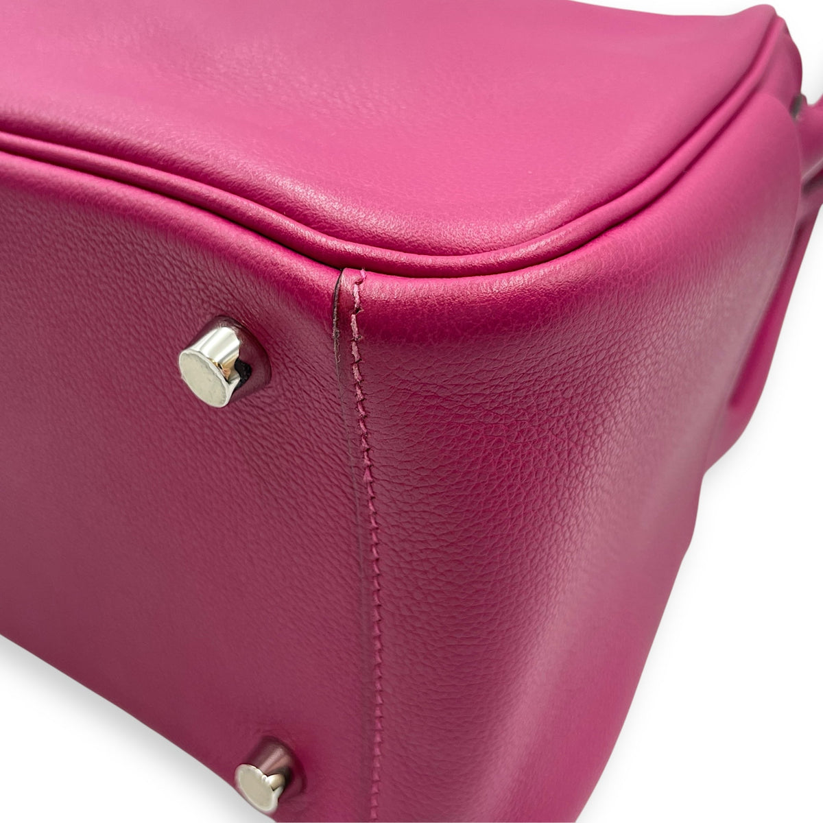 Lindy 26 Rose Poupre in Evercolor Palladium hardware