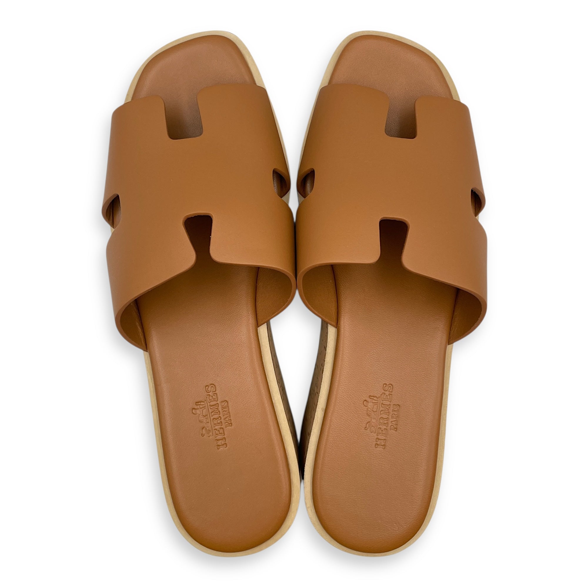 Eze 30 37 Naturel Sandals in Calfskin