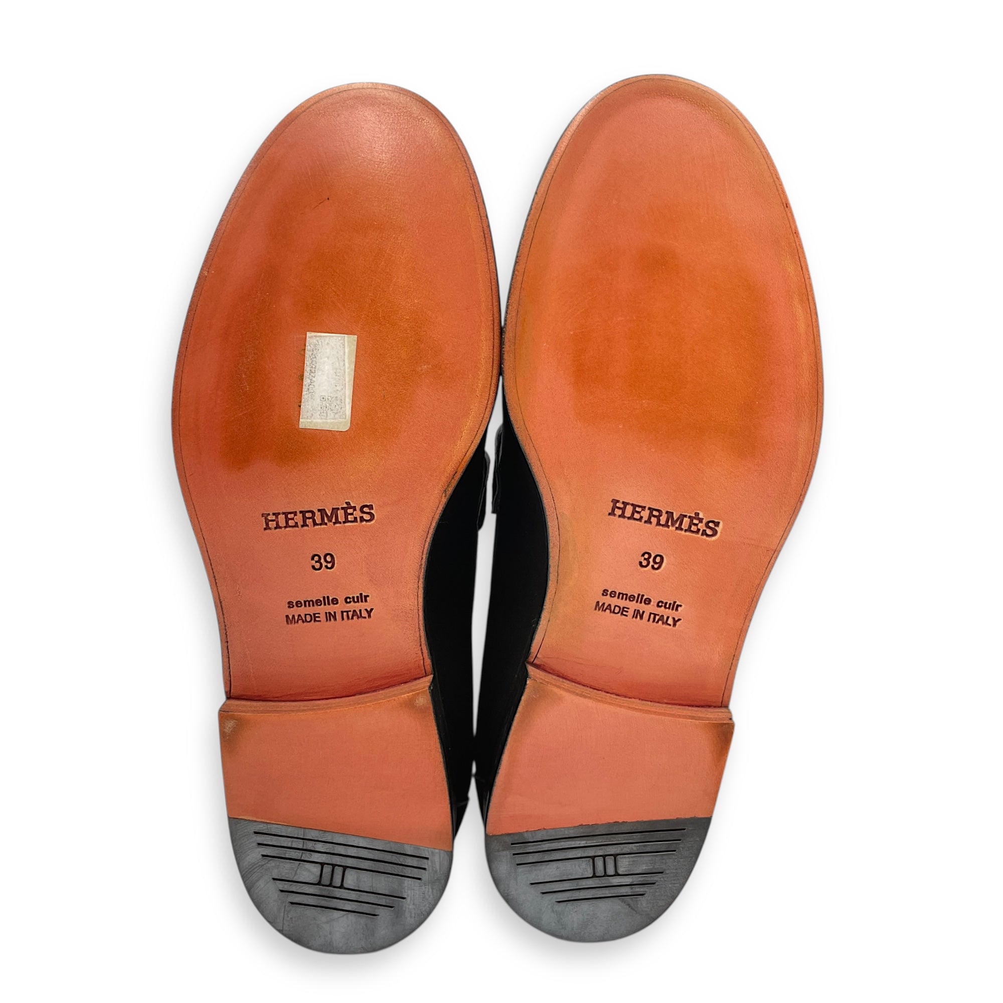 Destin Loafer. Sz:39 Black Loafers in Calfskin Monochrome hardware