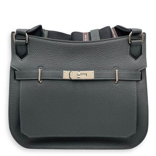 Jypsiere Strap 28 Gris Misty in Clemence, Palladium hardware