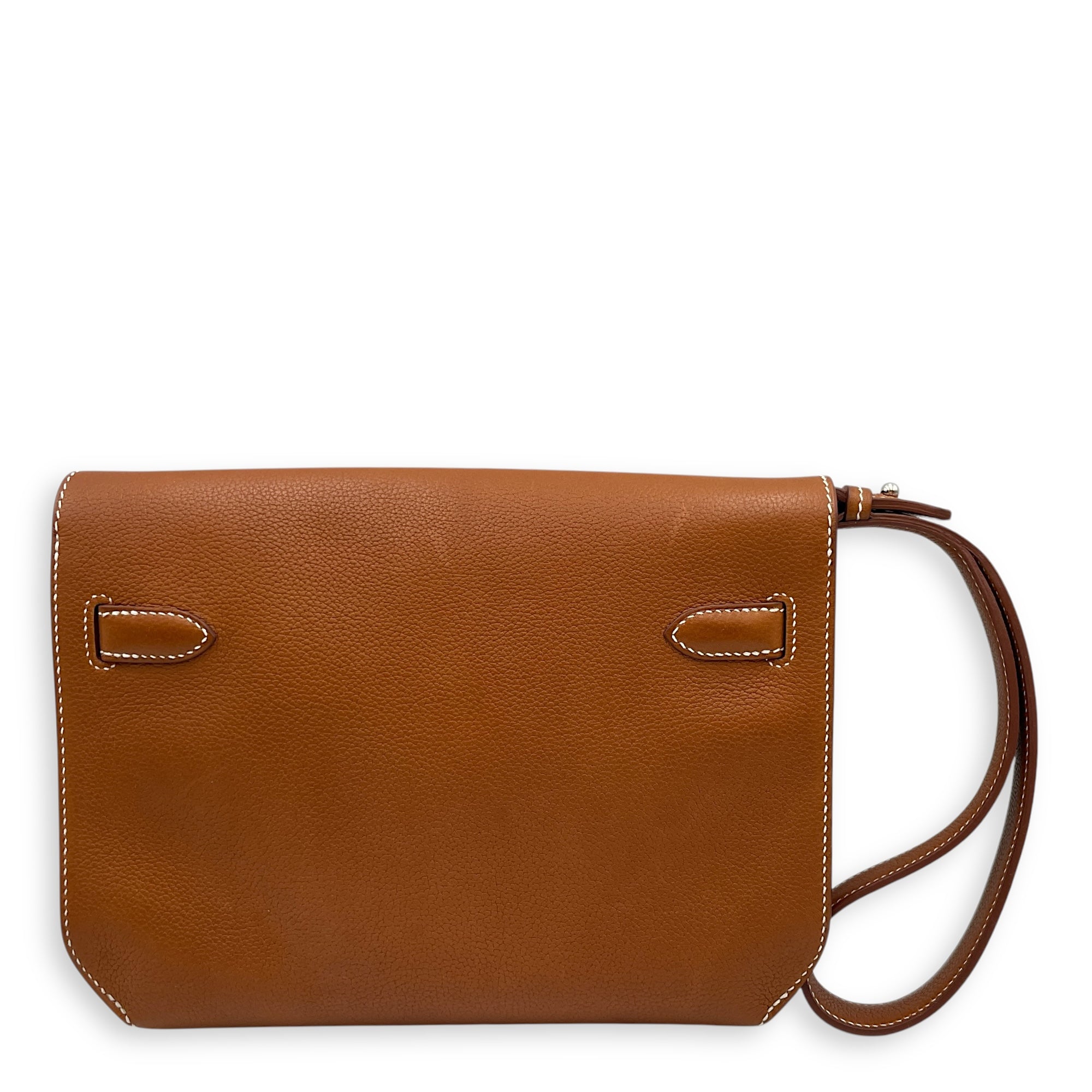 Kelly Depeches Fauve in Barenia Faubourg, Palladium hardware