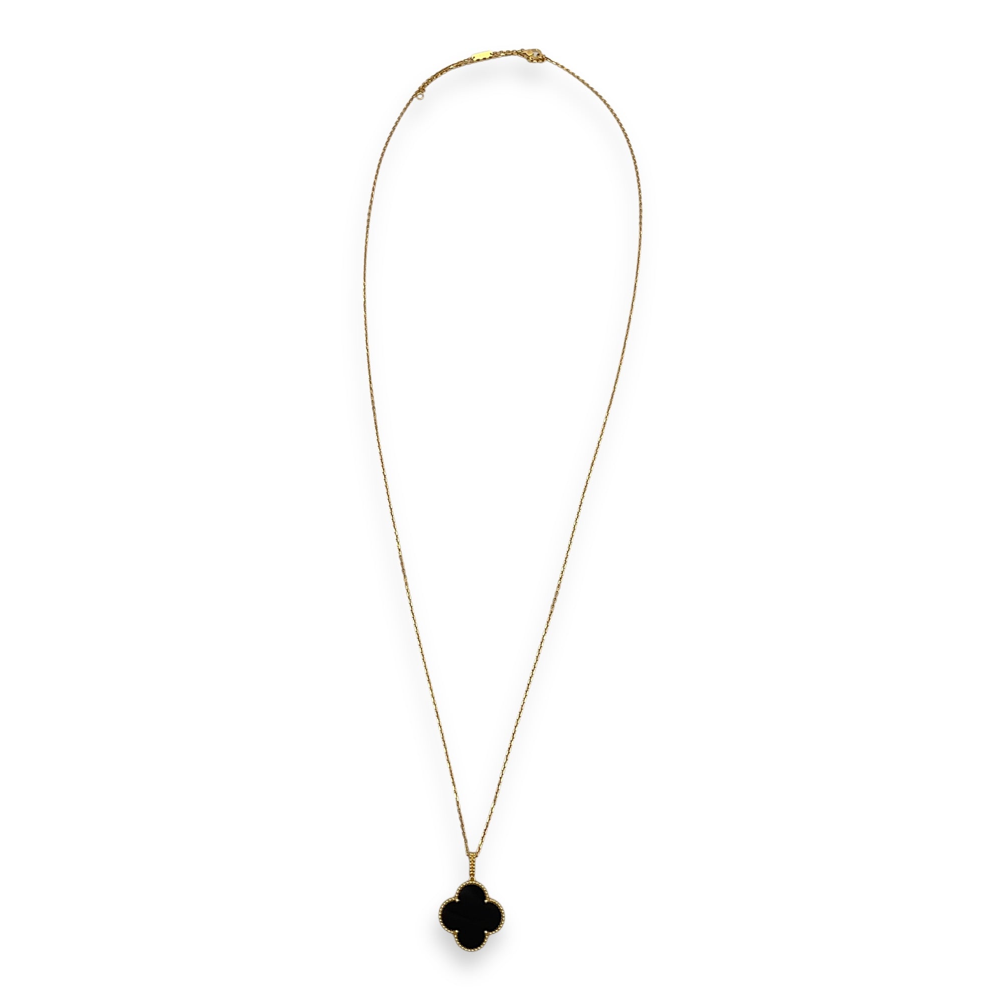 Magic Alhambra Pendant in Black Onyx