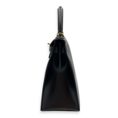 Sellier Kelly 28 Black in Box Gold hardware