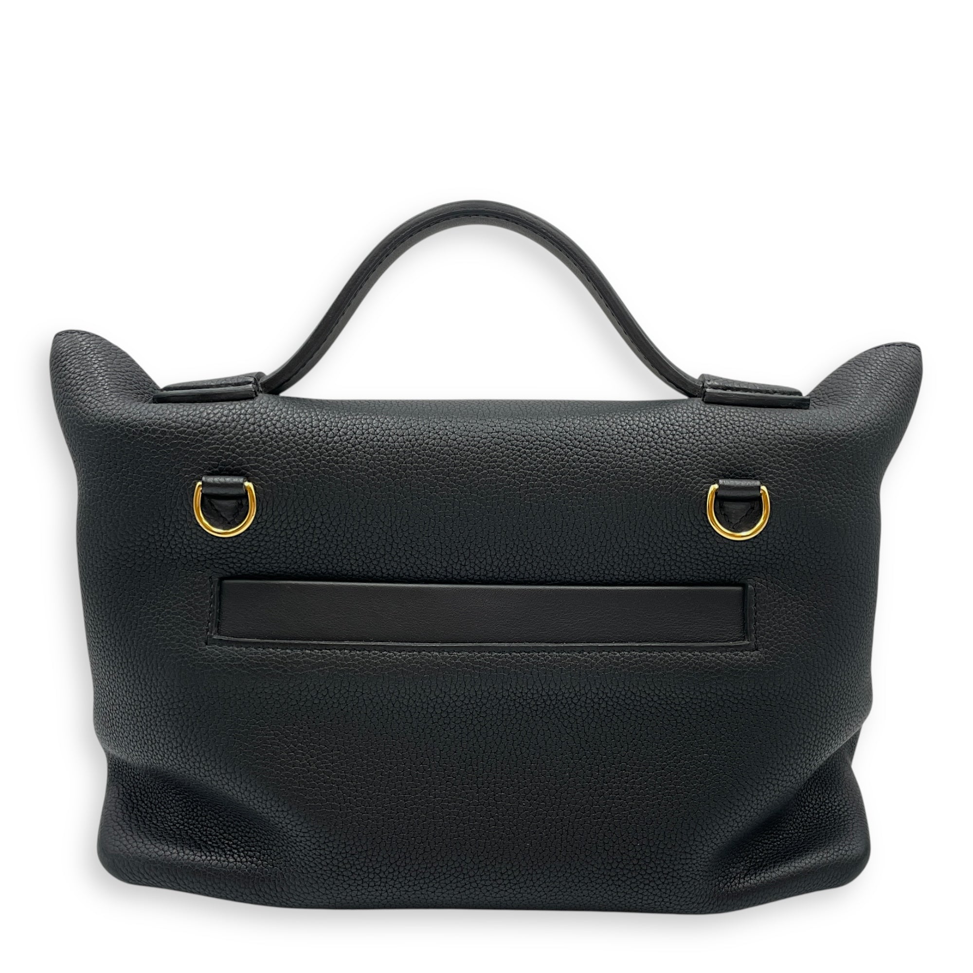 24/24 29 Black in Togo/Swift, Gold hardware
