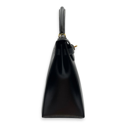 Sellier Kelly 28 Black in Box Gold hardware
