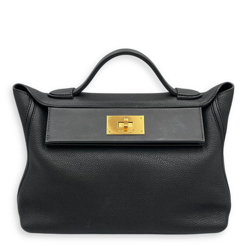 24/24 29 Black in Togo/Swift Gold hardware CL2508-14722 1