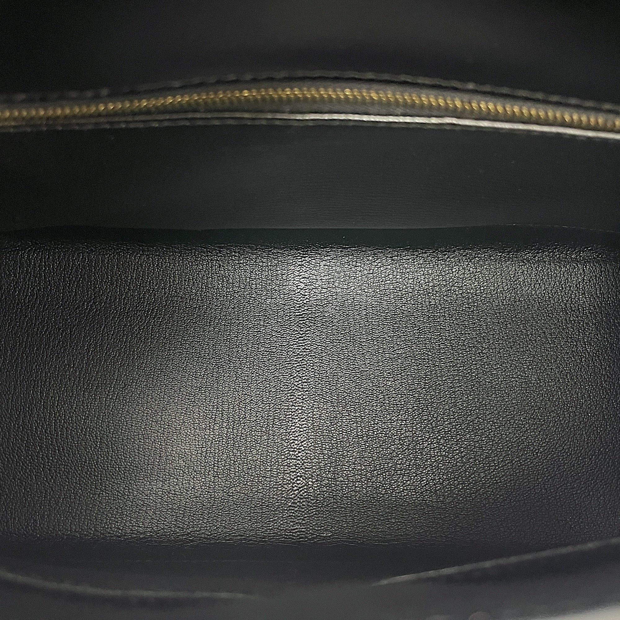 Sellier Kelly 28 Black in Box, Gold hardware