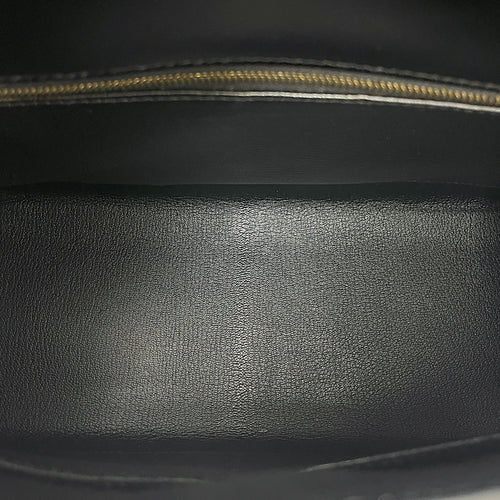 Sellier Kelly 28 Black in Box, Gold hardware