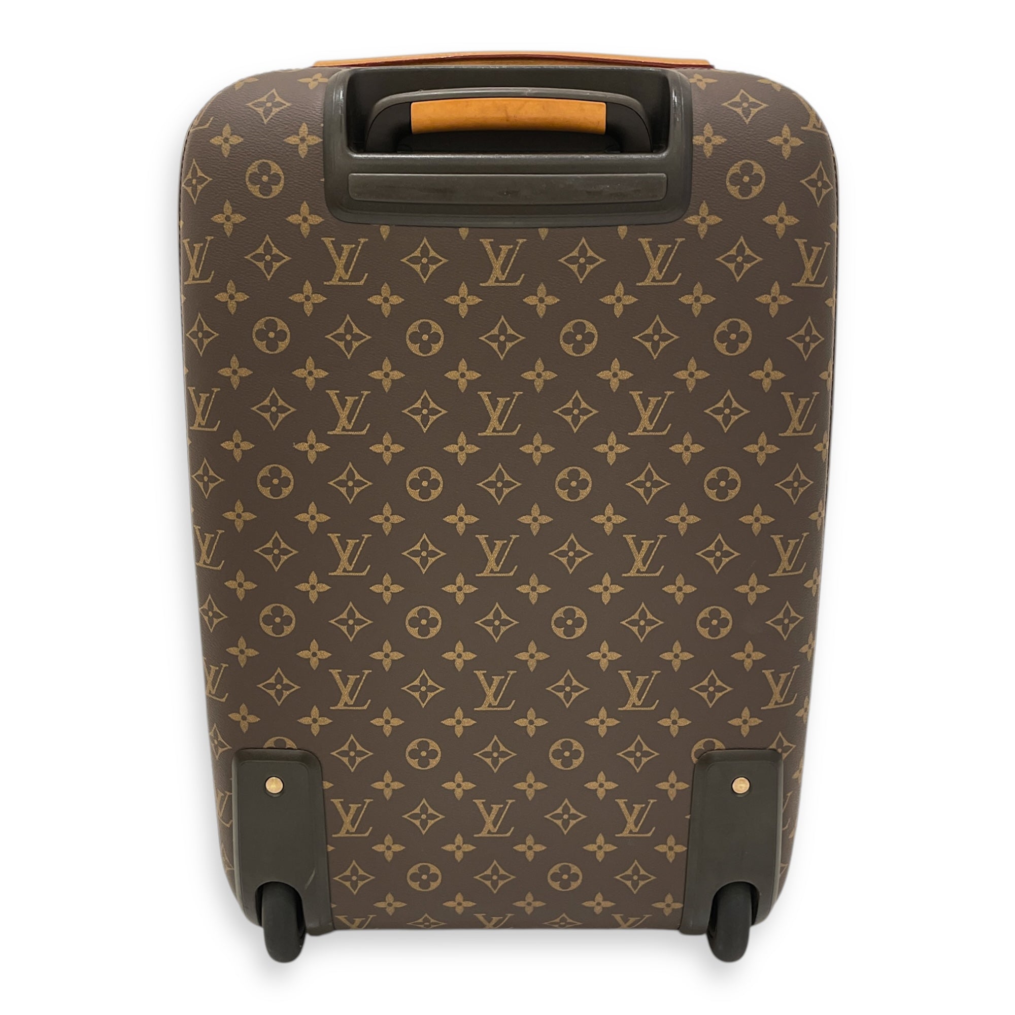 Monogram Jungle Dots Brown Luggage in Canvas, Gold hardware