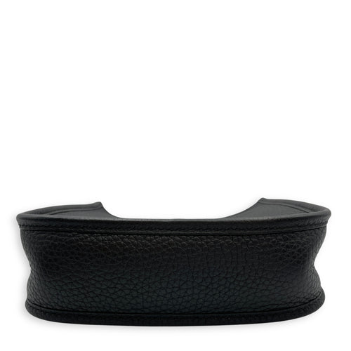 Evelyne Mini Black in Clemence, Gold hardware
