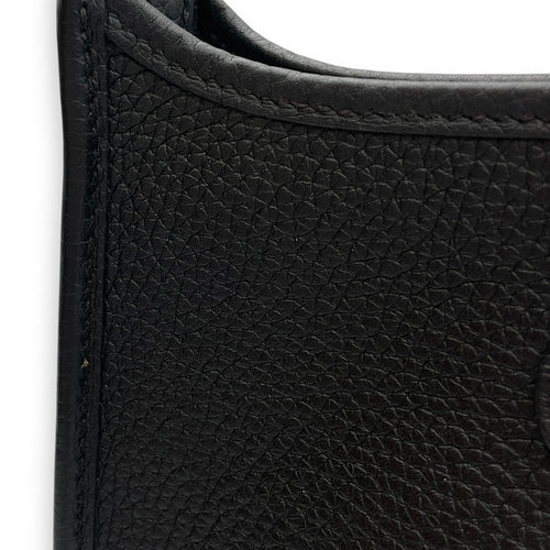 Evelyne Mini Black in Clemence, Gold hardware