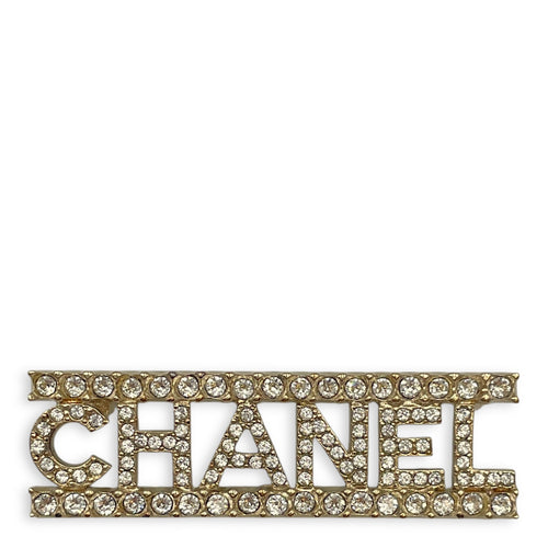 CC All Crystal Logo Silver Hardware  Brooch CL2508-14815 1