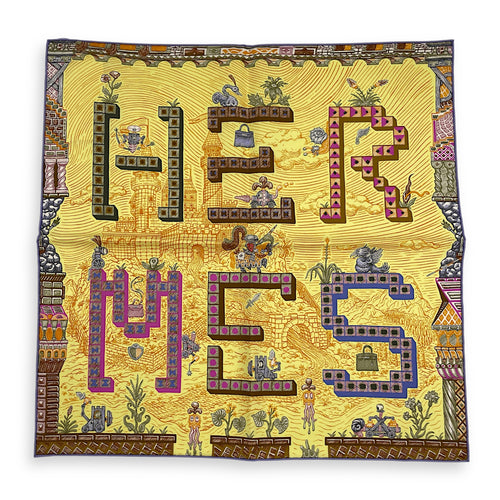 Super Silk Quest 45 Multi-colour Scarf