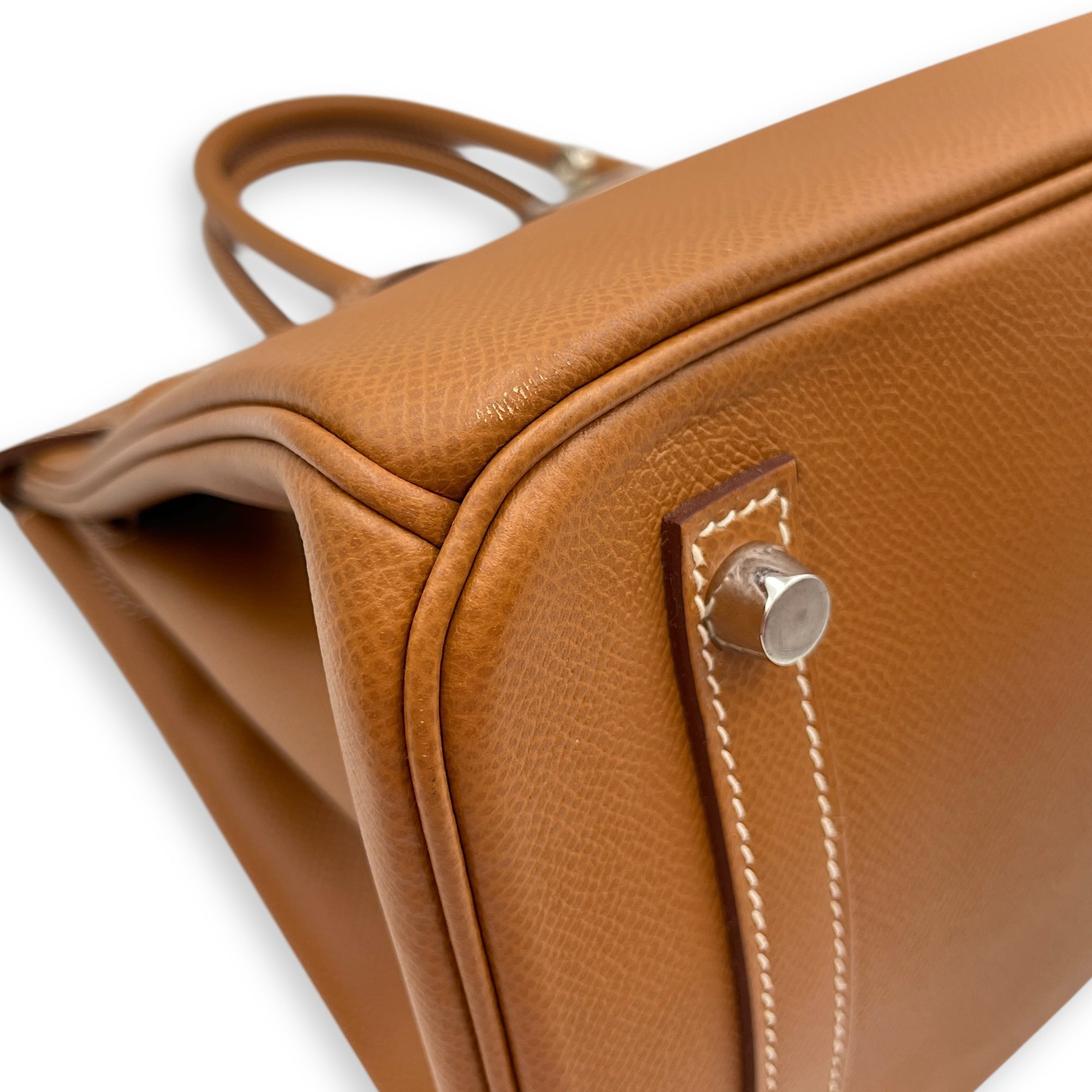 Birkin 30 Gold in Epsom, Palladium hardware